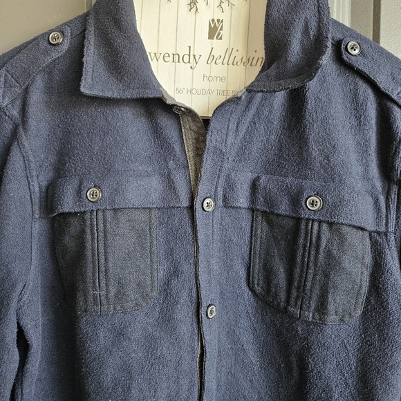 Comfort Outfitter 100% Cotton Button Down Thick Shirt Sz M - Picture 2 of 5